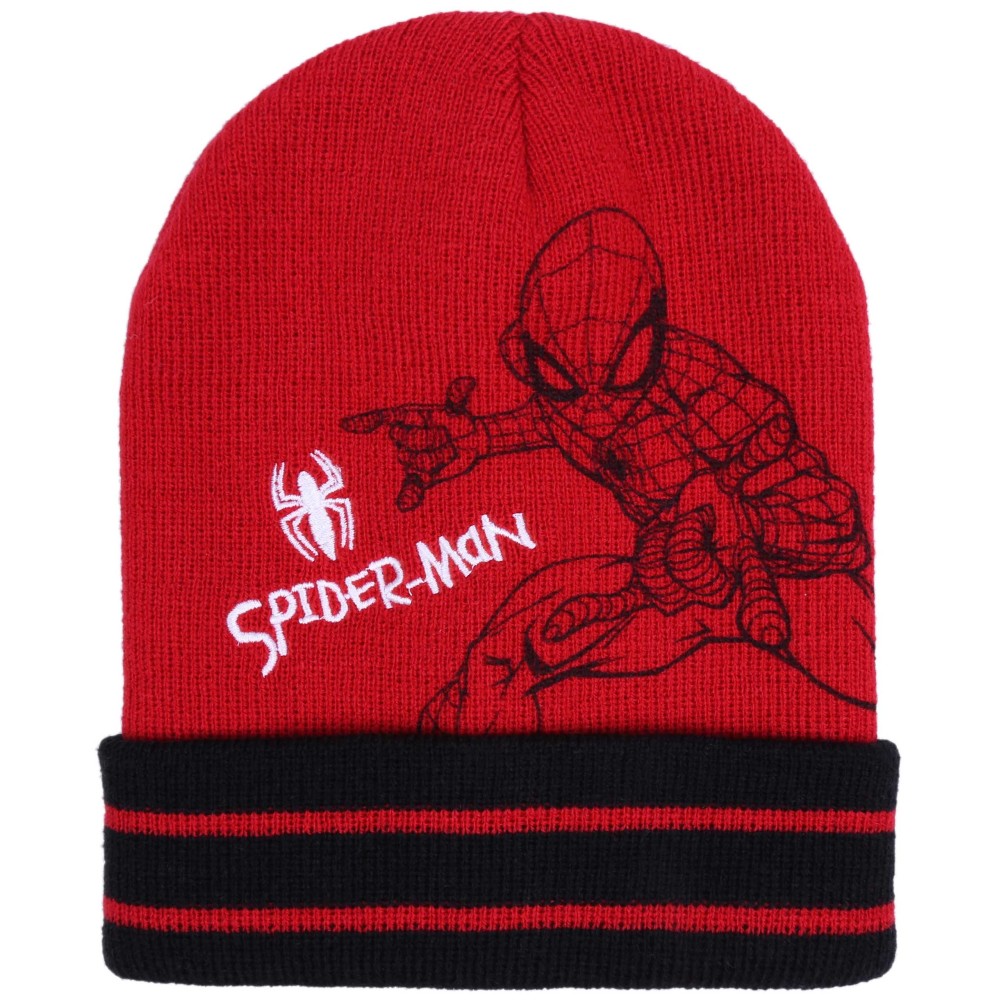 Czerwono-czarna czapka Spider-Man MARVEL