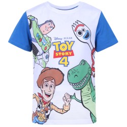 DISNEY Toy Story Piżama chłopięca niebiesko-biała