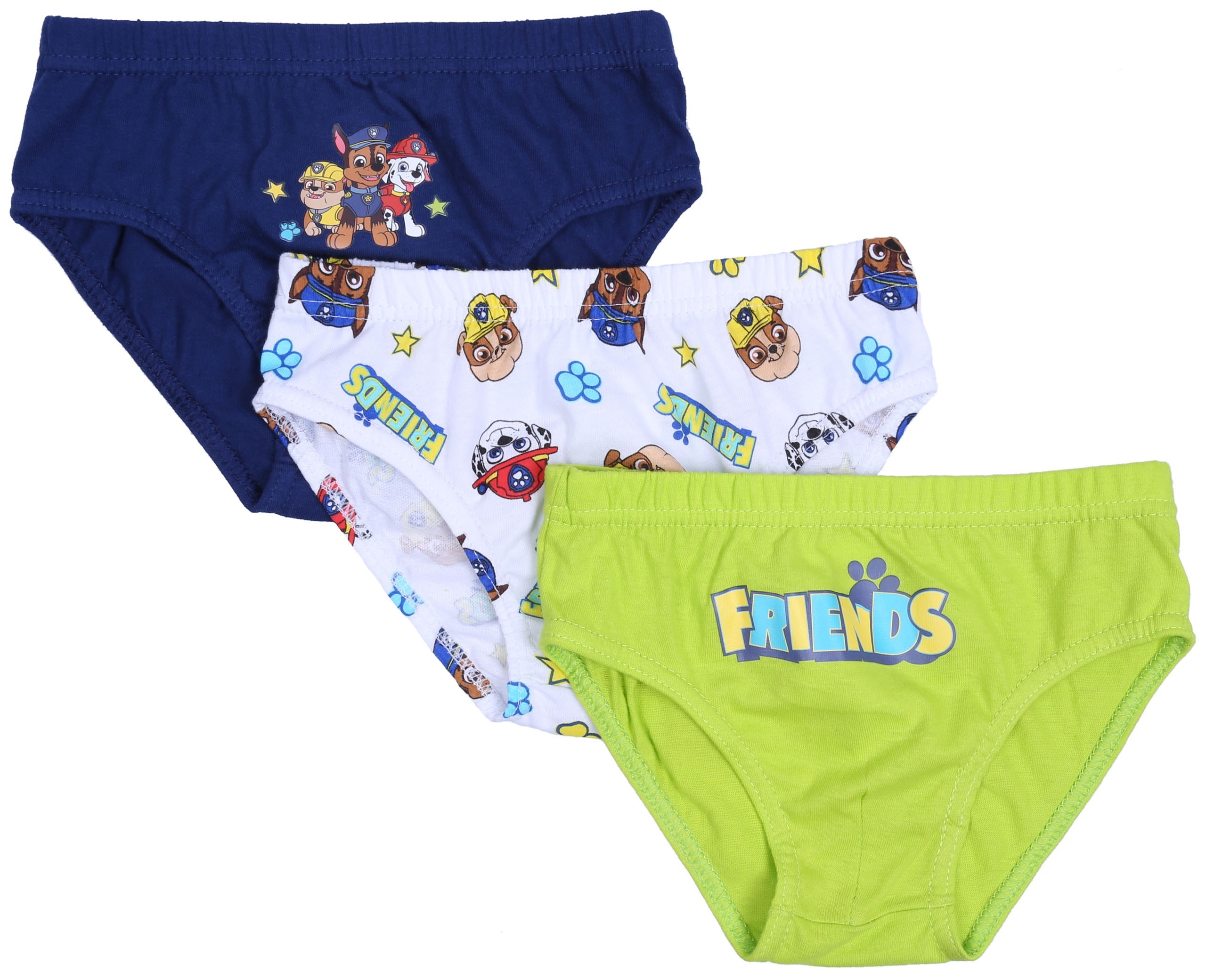 3x Kolorowe majtki...