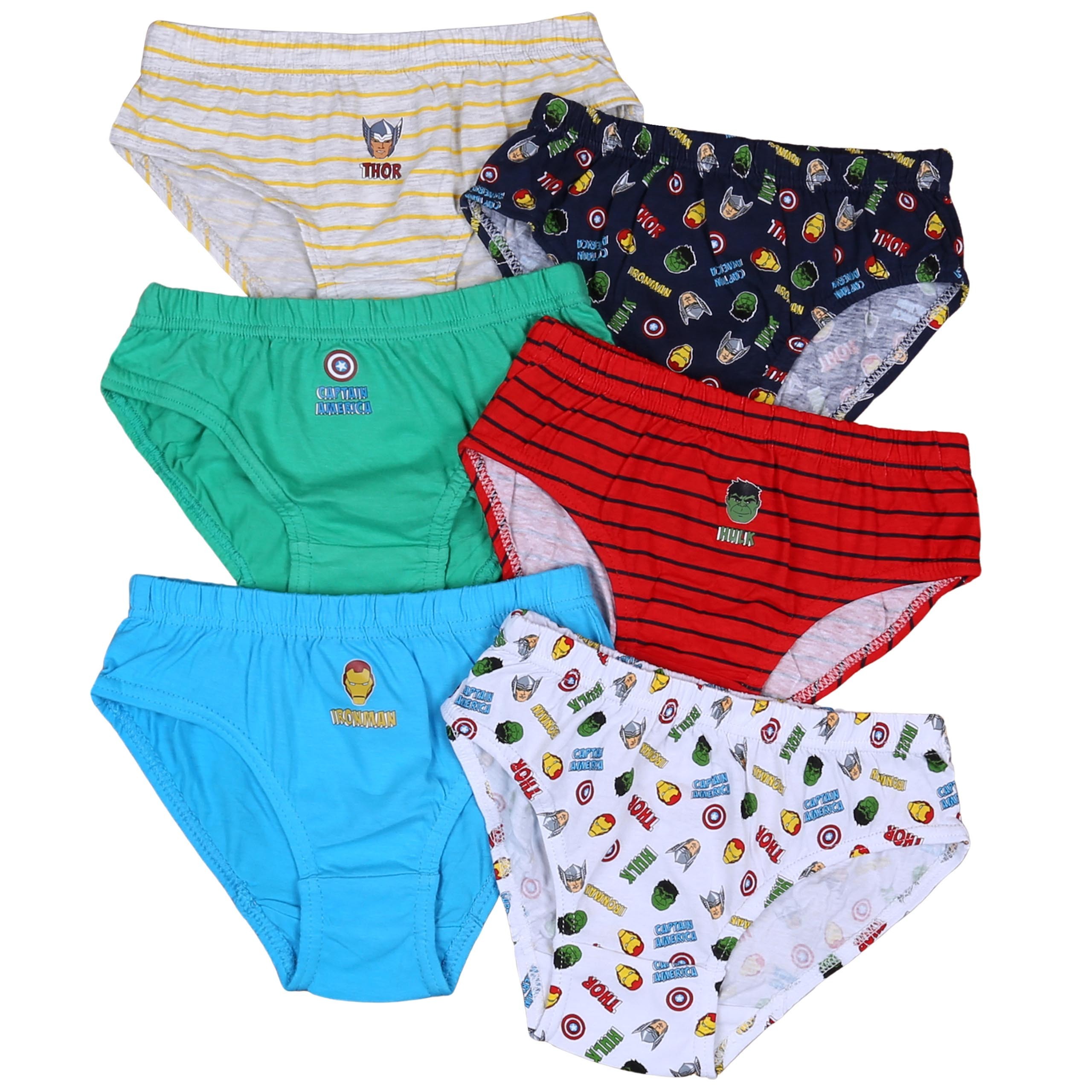 6x Kolorowe, chłopięce...