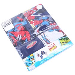 2x Szaro-granatowa piżama SPIDER-MAN Marvel