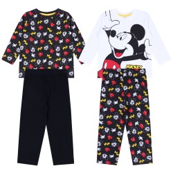 2x Czarno-biała piżama Mickey DISNEY