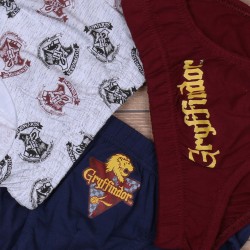 Harry Potter Gryffindor Majtki chłopięce, slipy, zestaw majtek 3 szt. OEKO-TEX