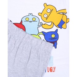 Biało-szara piżama chłopięca PASKUDY UglyDolls