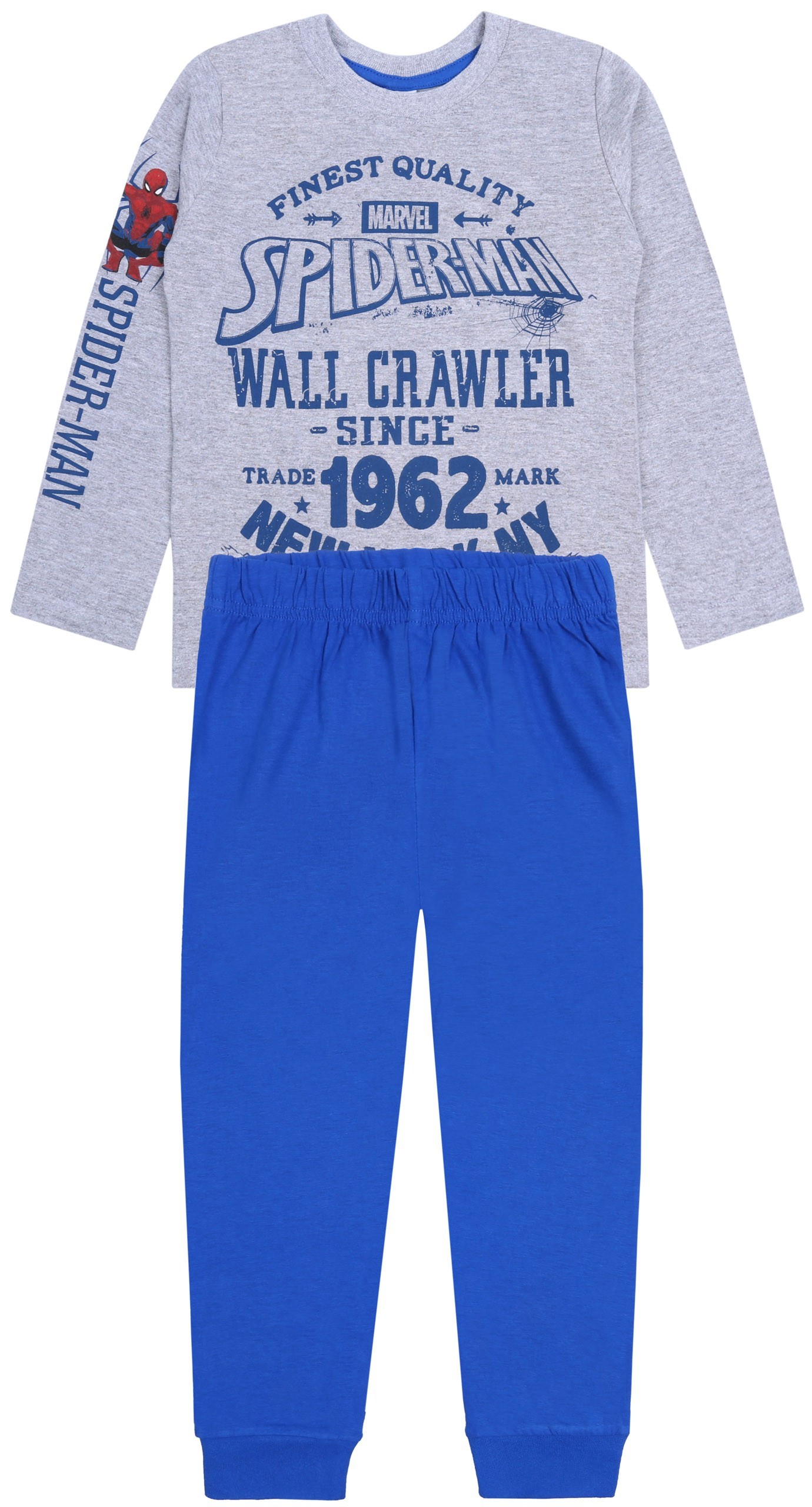 Szaro-niebieska piżama...