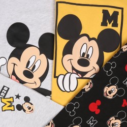 2x Kolorowa piżamka z długimi spodniami MYSZKA MICKEY, certyfikat OEKO-TEX