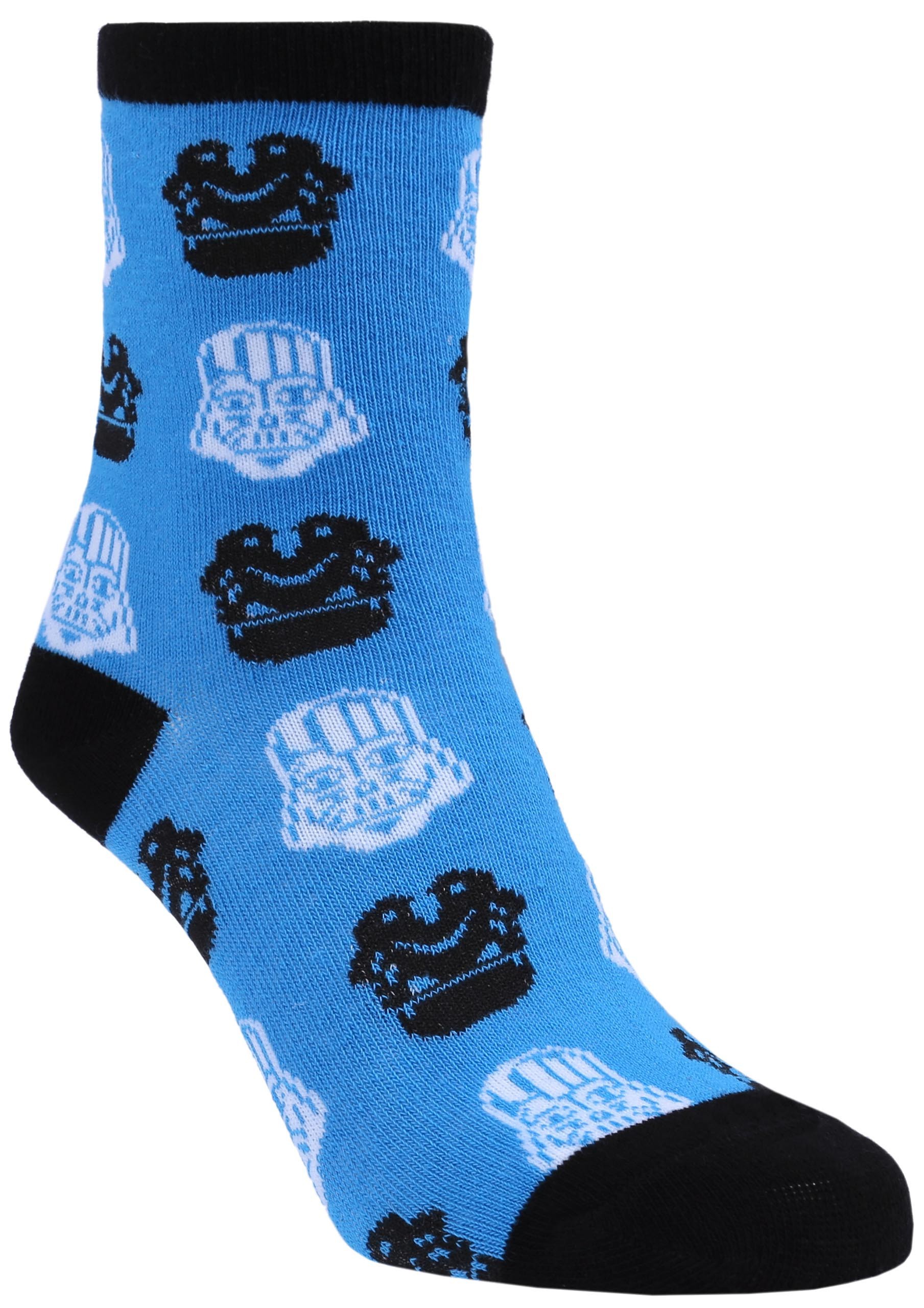 1x Niebieskie skarpetki...