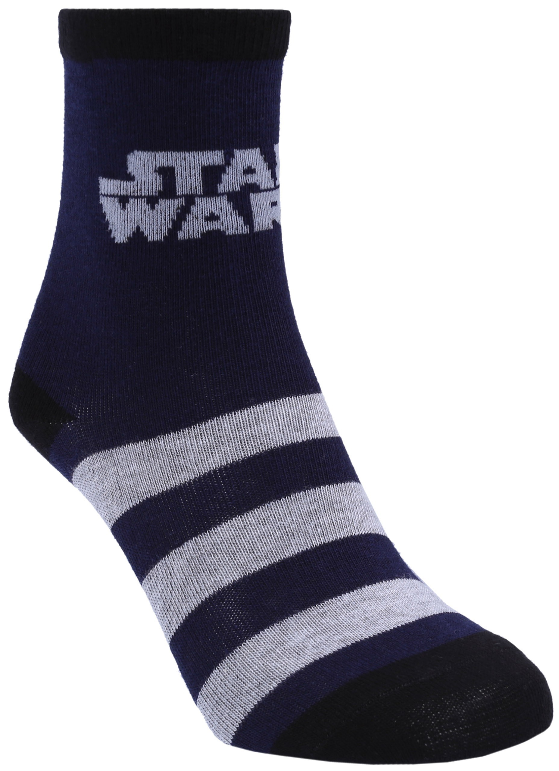 Granatowo-szare skarpetki...