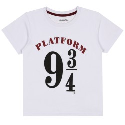 Harry Potter Platforma 9 3/4 Chłopięca piżama, letnia piżama dla chłopca