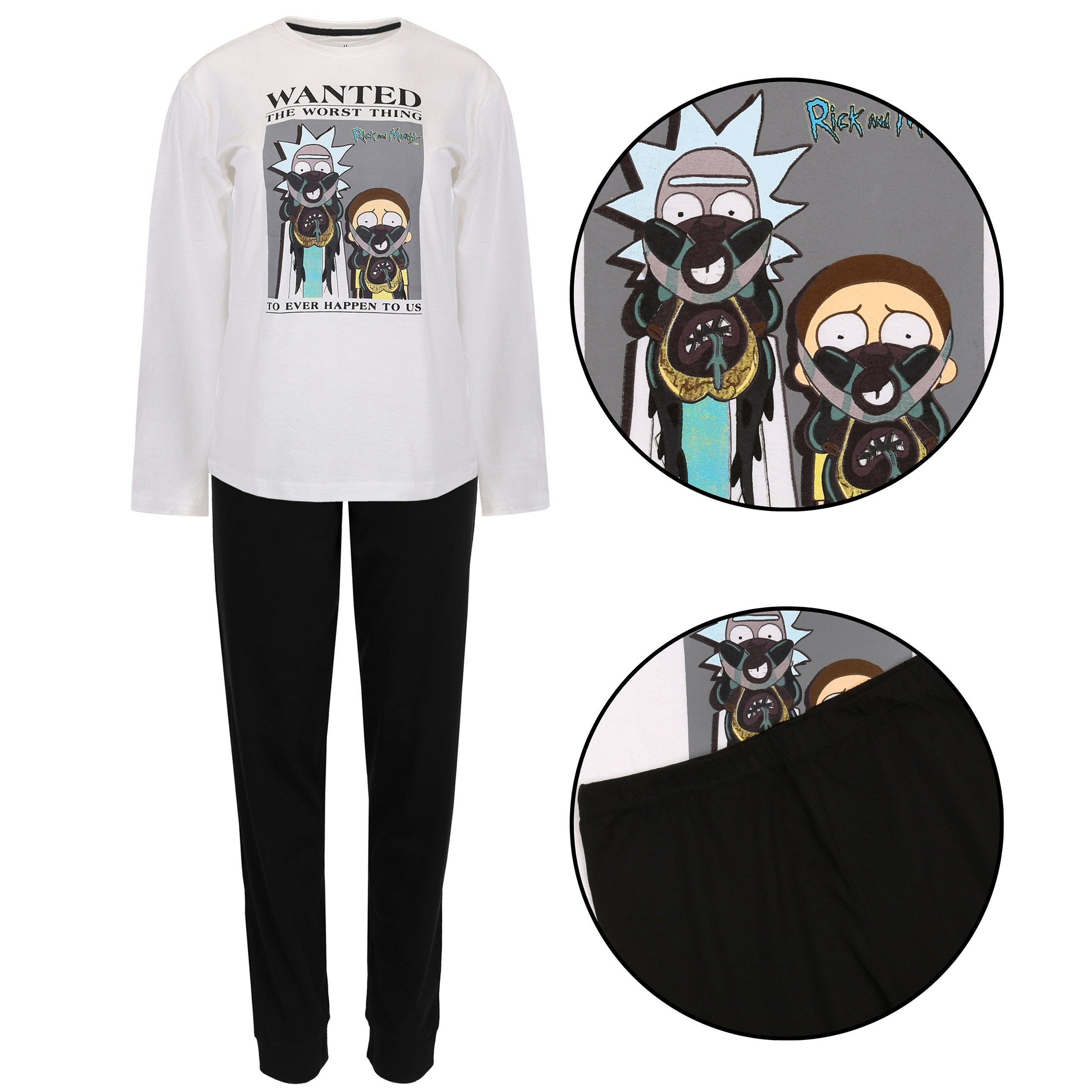 Rick i Morty Biało-czarna...