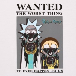 Rick i Morty Biało-czarna piżama chłopięca z długimi spodniami