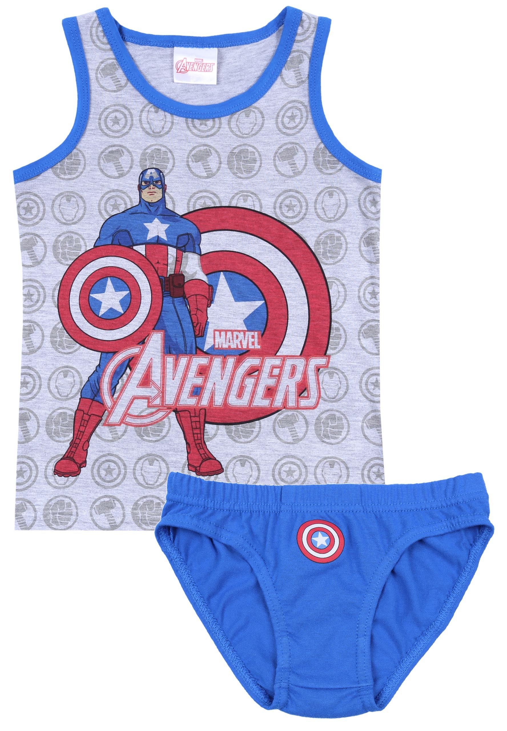 Szara koszulka+majtki...