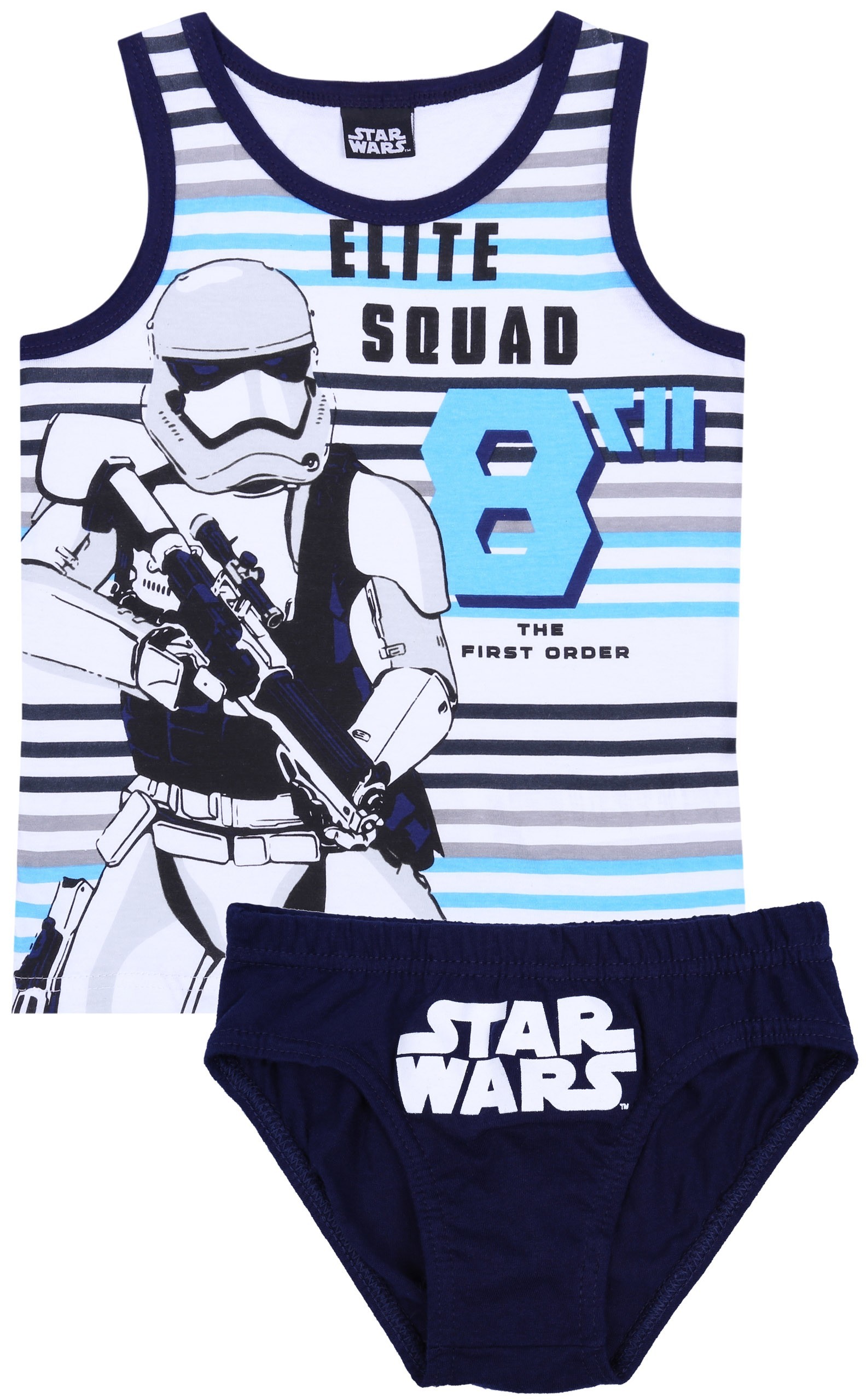 Biała chłopięca koszulka w...