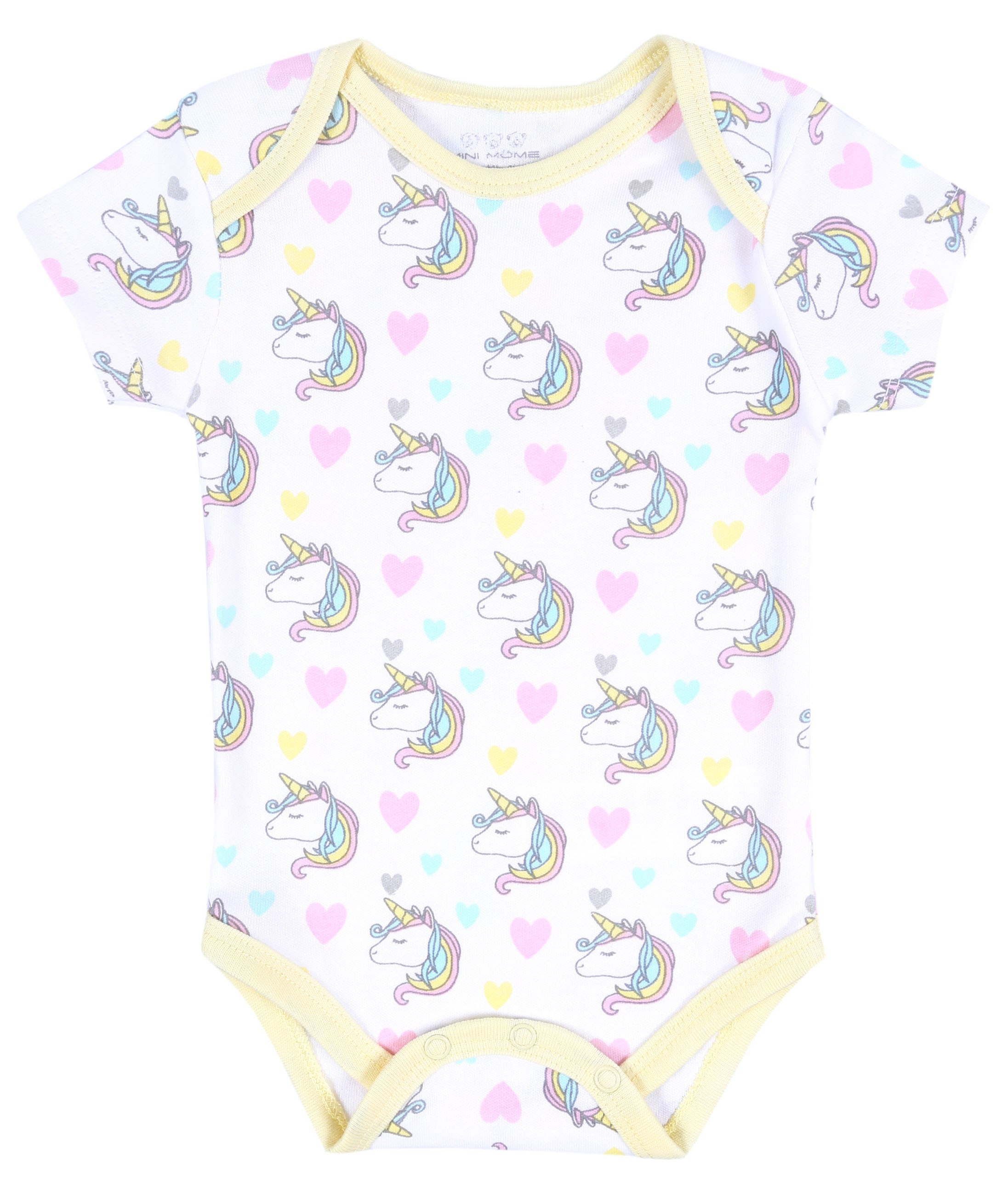 Białe body niemowlęce w...