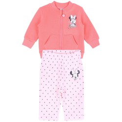 Koralowy dres w kropki, Myszka Minnie DISNEY