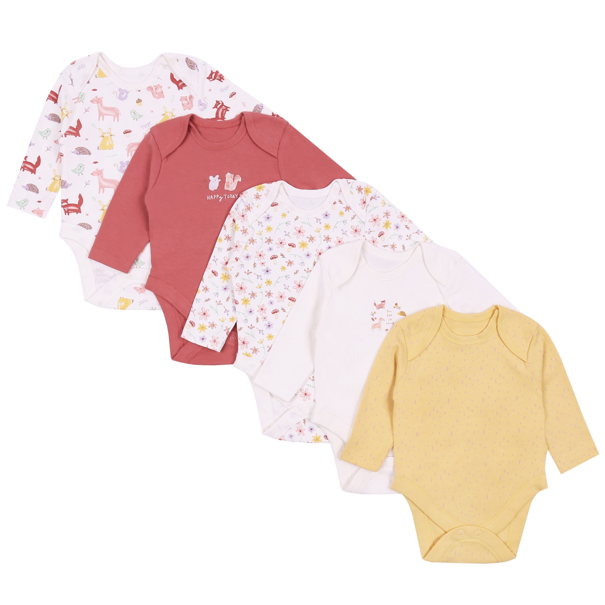 5x Kolorowe jesienne body...