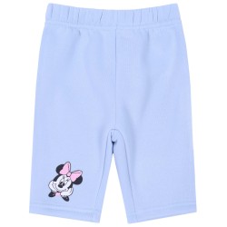 Jasnoniebieski dres niemowlęcy z falbankami Myszka Minnie DISNEY