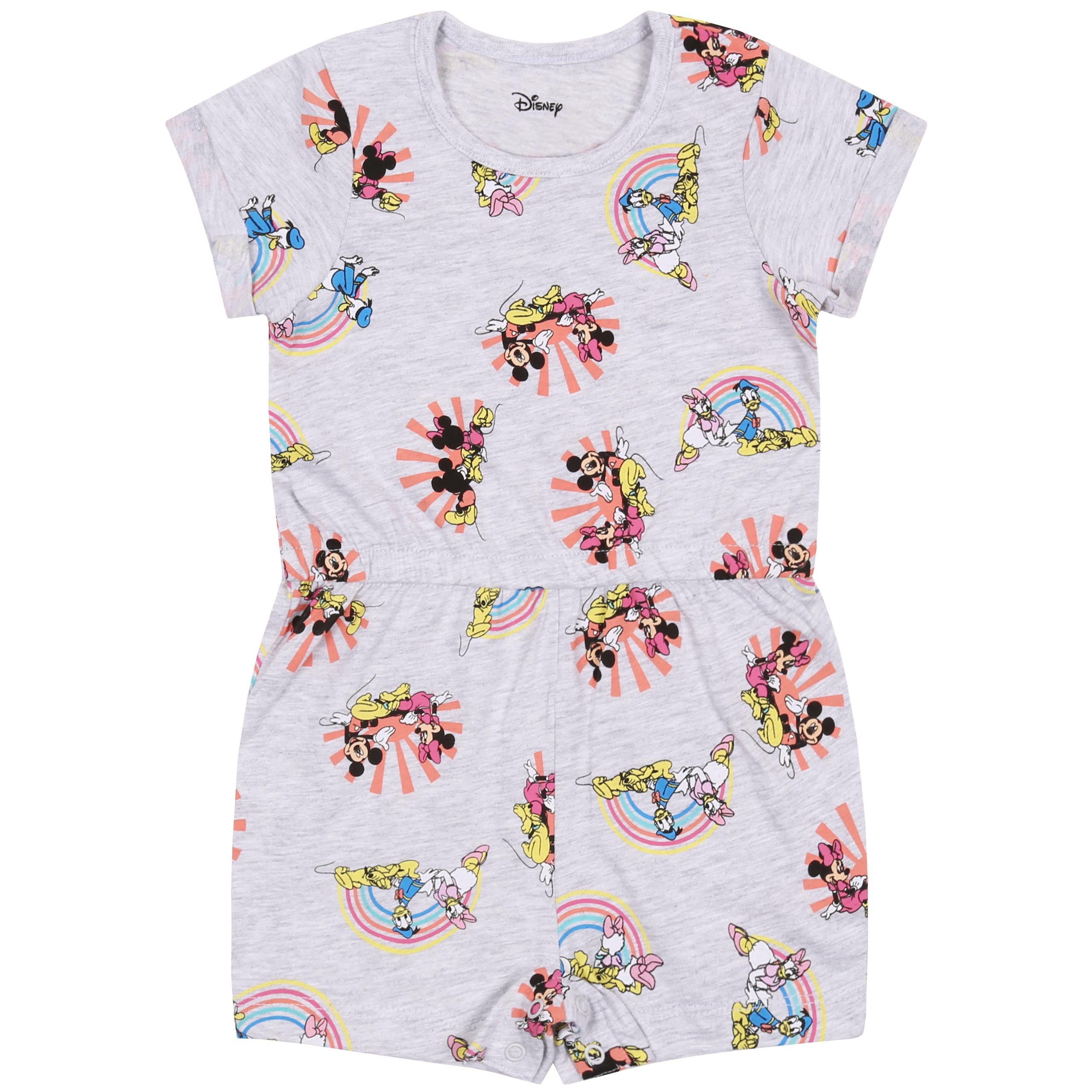 Szary, niemowlęcy rampers...