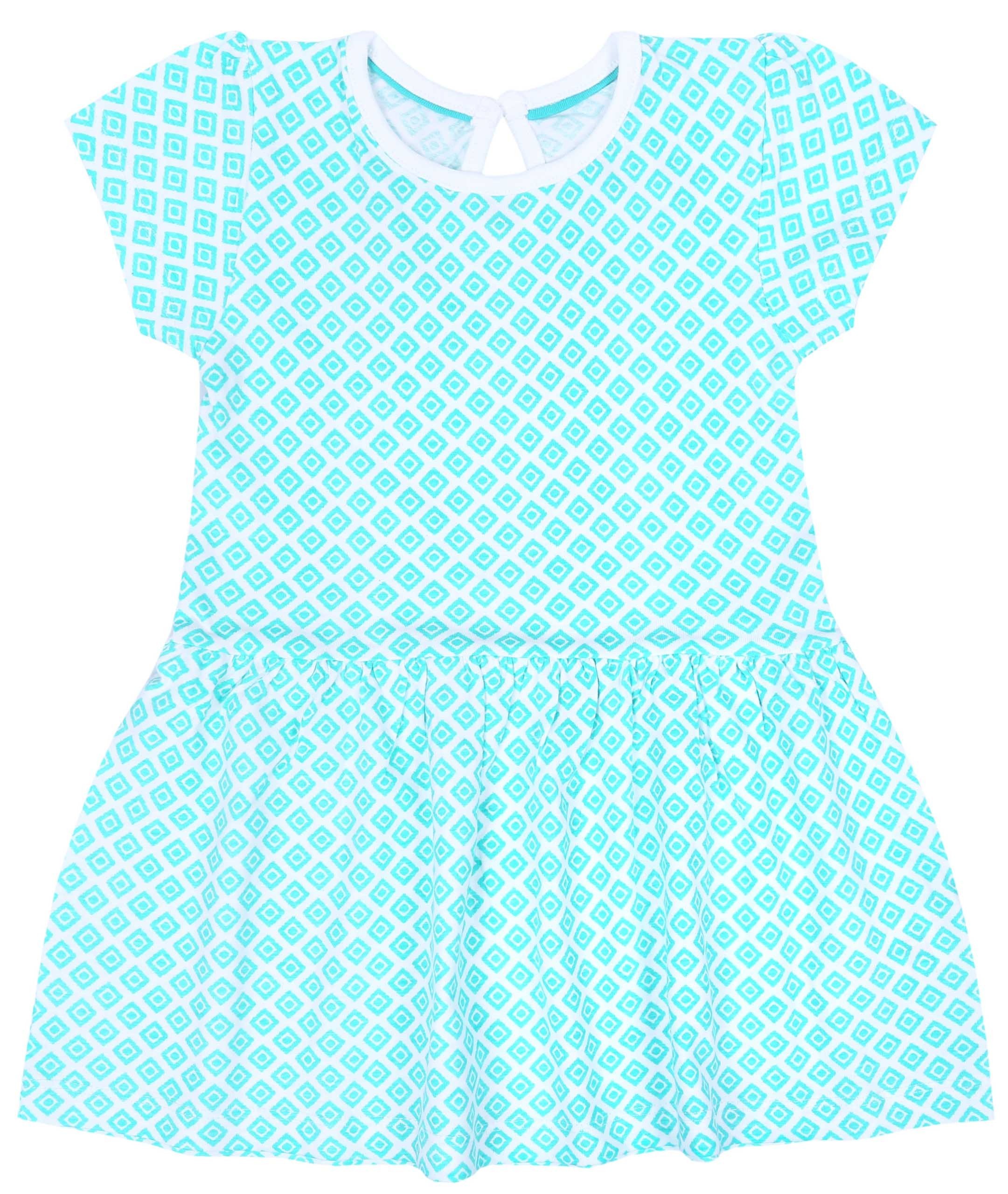 Biało-zielona sukienka,...