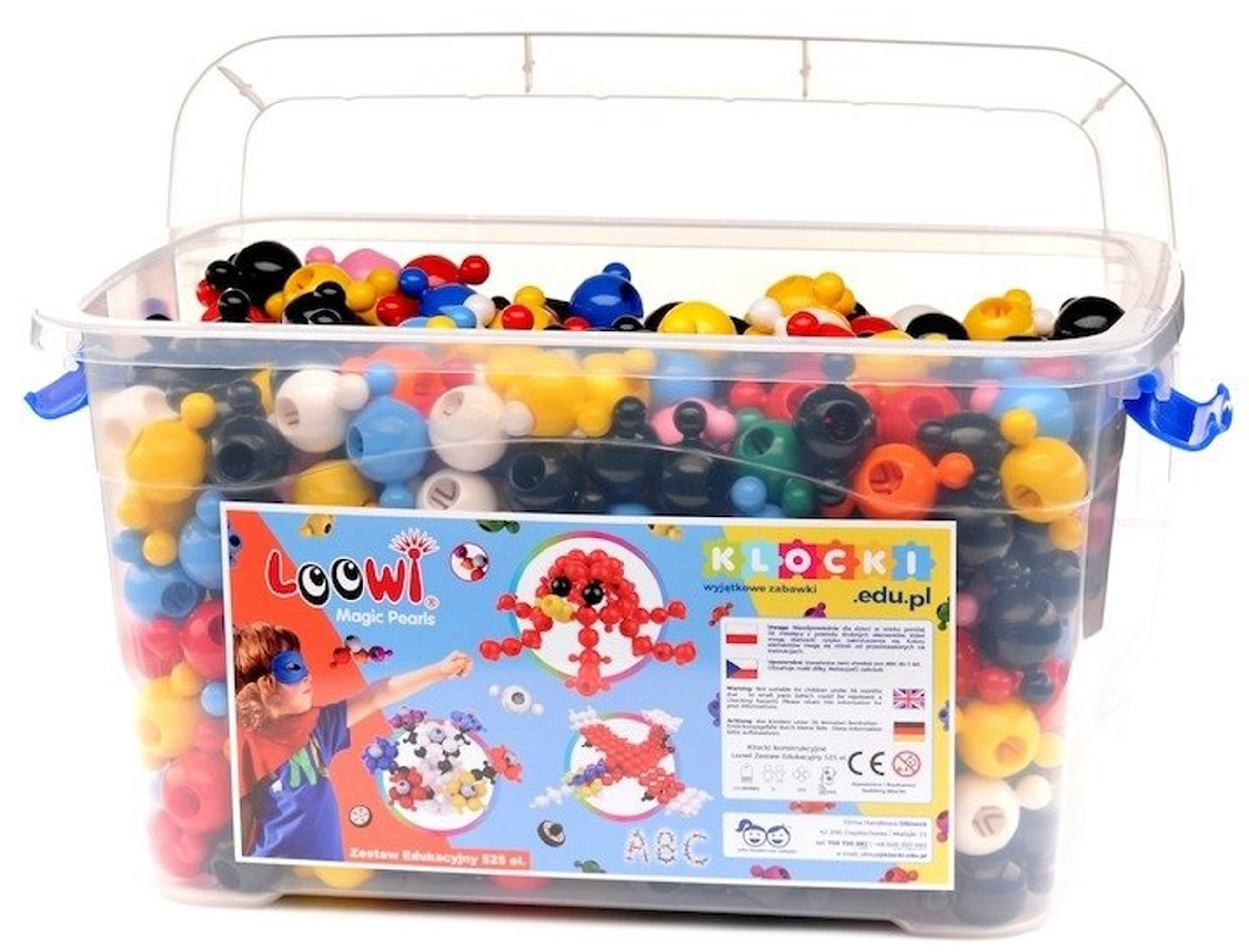 Komplet małych klocków...