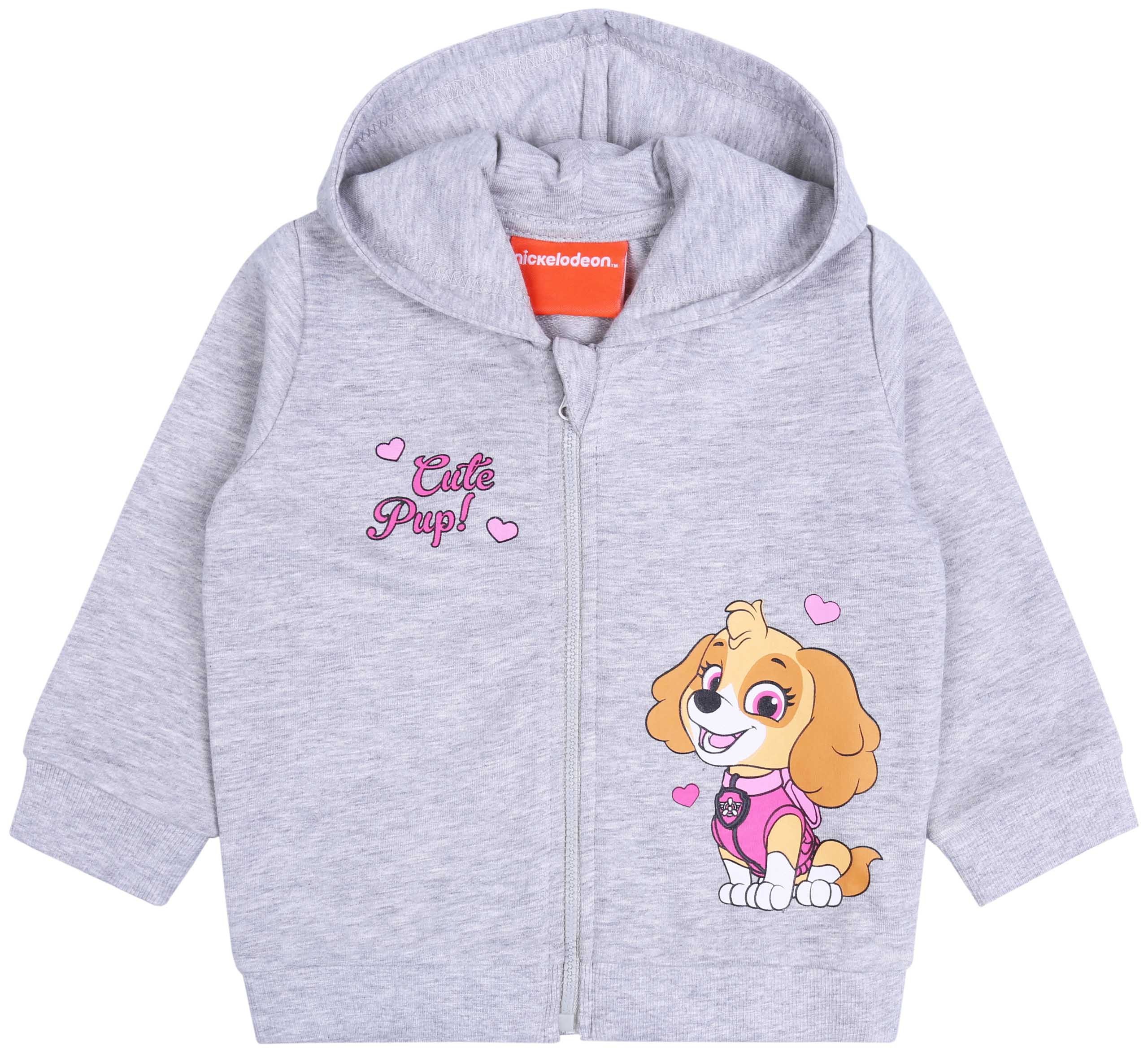 Szara, rozpinana bluza z...