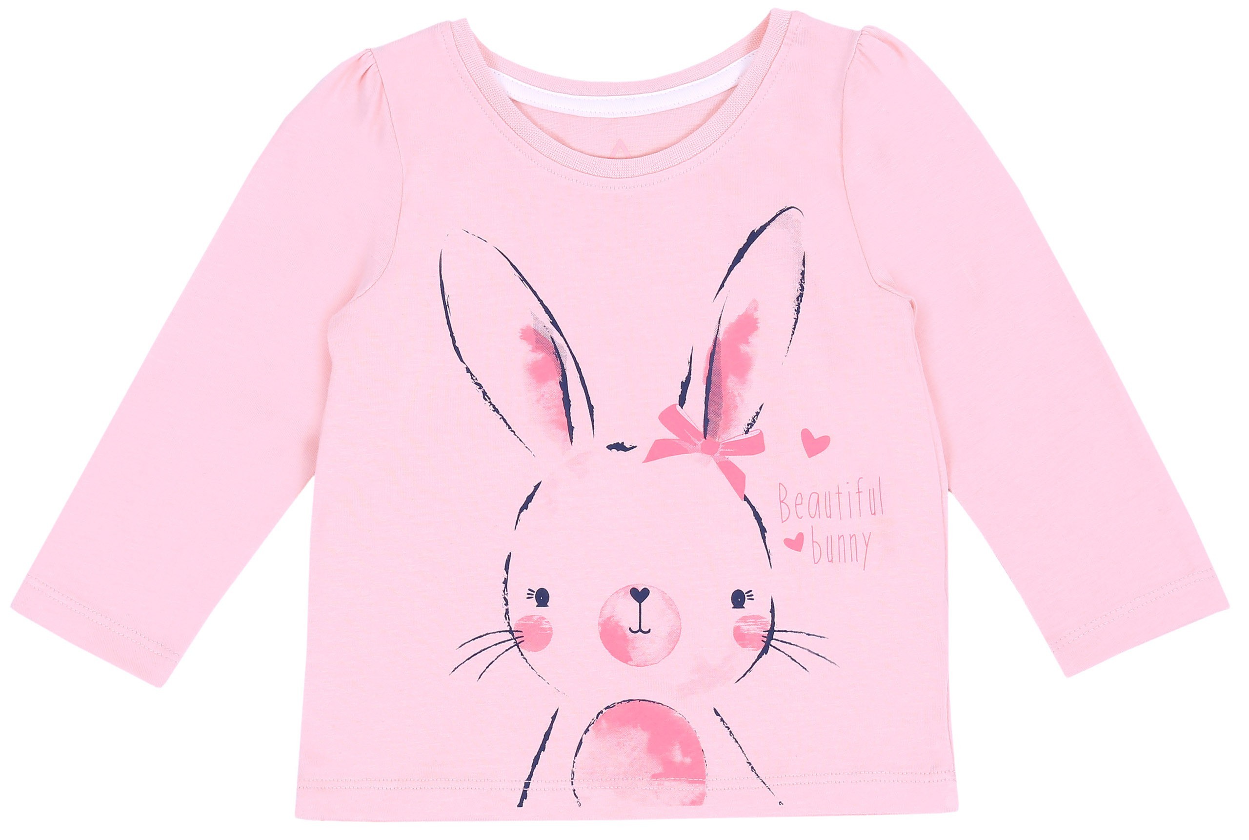 Jasnoróżowa bluzka - króliczek
