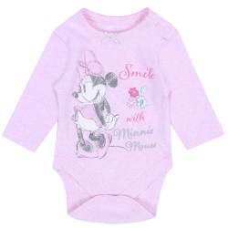 Różowe body + getry + opaska Minnie DISNEY