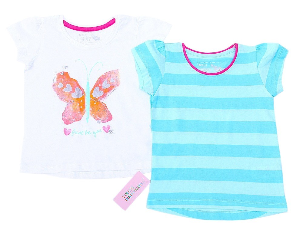 2x Bluzeczka dziewczęca z...