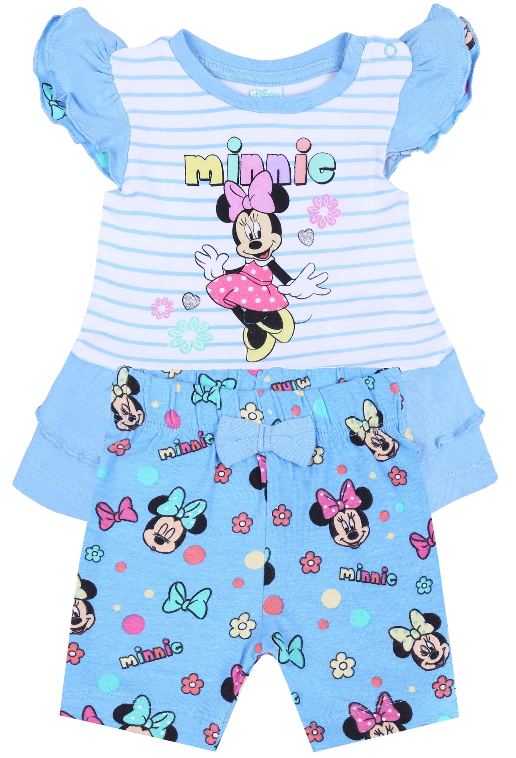 Niebieska tunika niemowlęca...