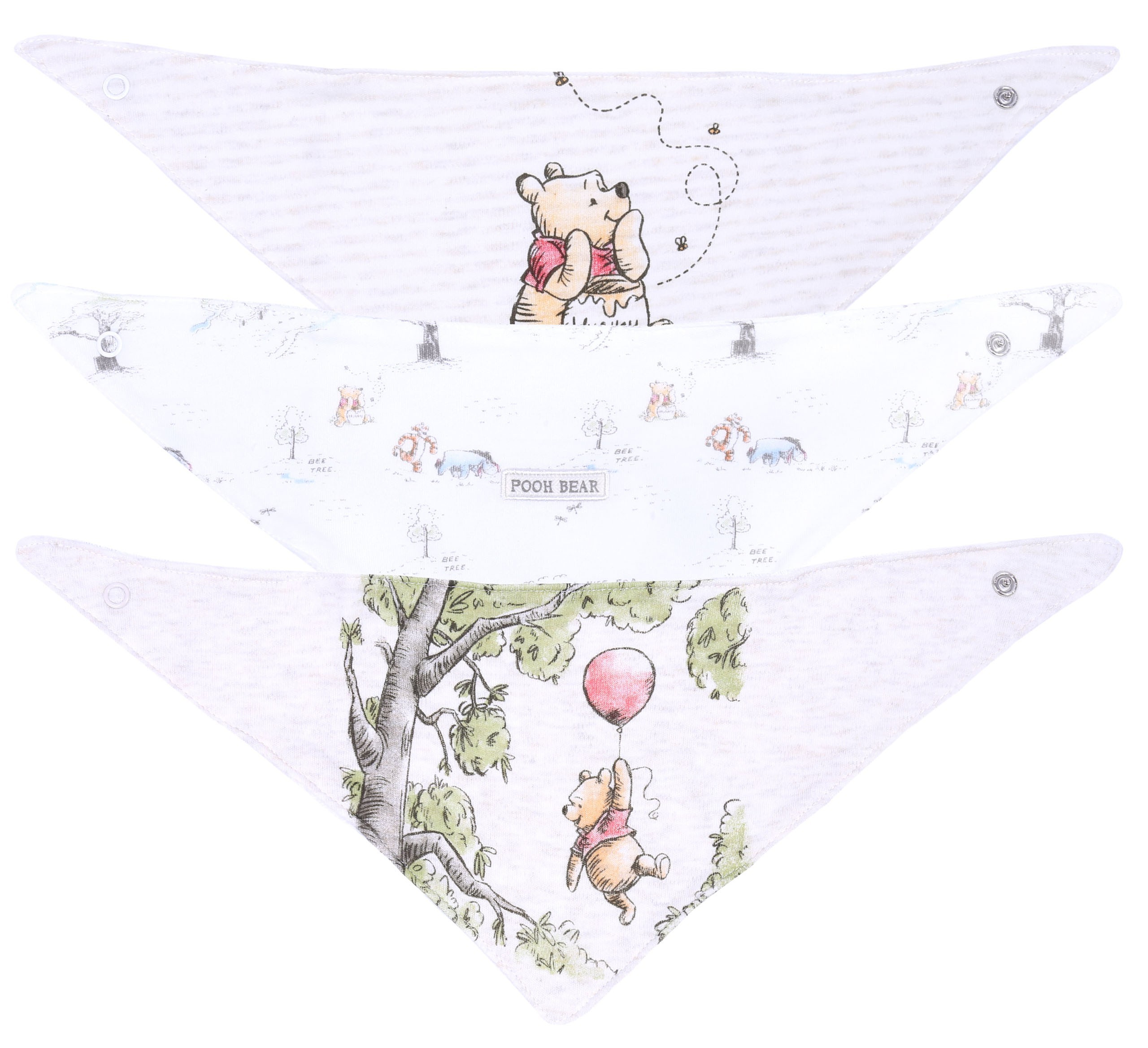 3x Beżowy śliniak Kubuś...