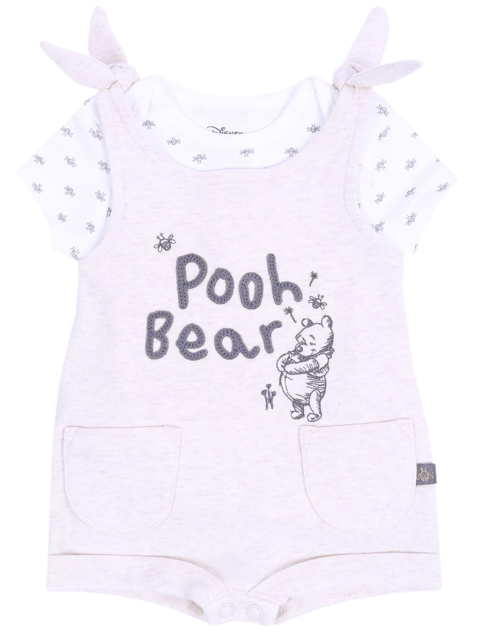 Beżowy ramers + body Kubuś...