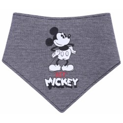 Ciemnoszare body + spodnie + śliniak Myszka Mickey Disney