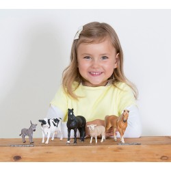 Schleich Farm World - Osiołek, figurka dla dzieci 3+