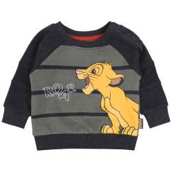 Khaki komplet niemowlęcy bluza+spodnie Król Lew DISNEY