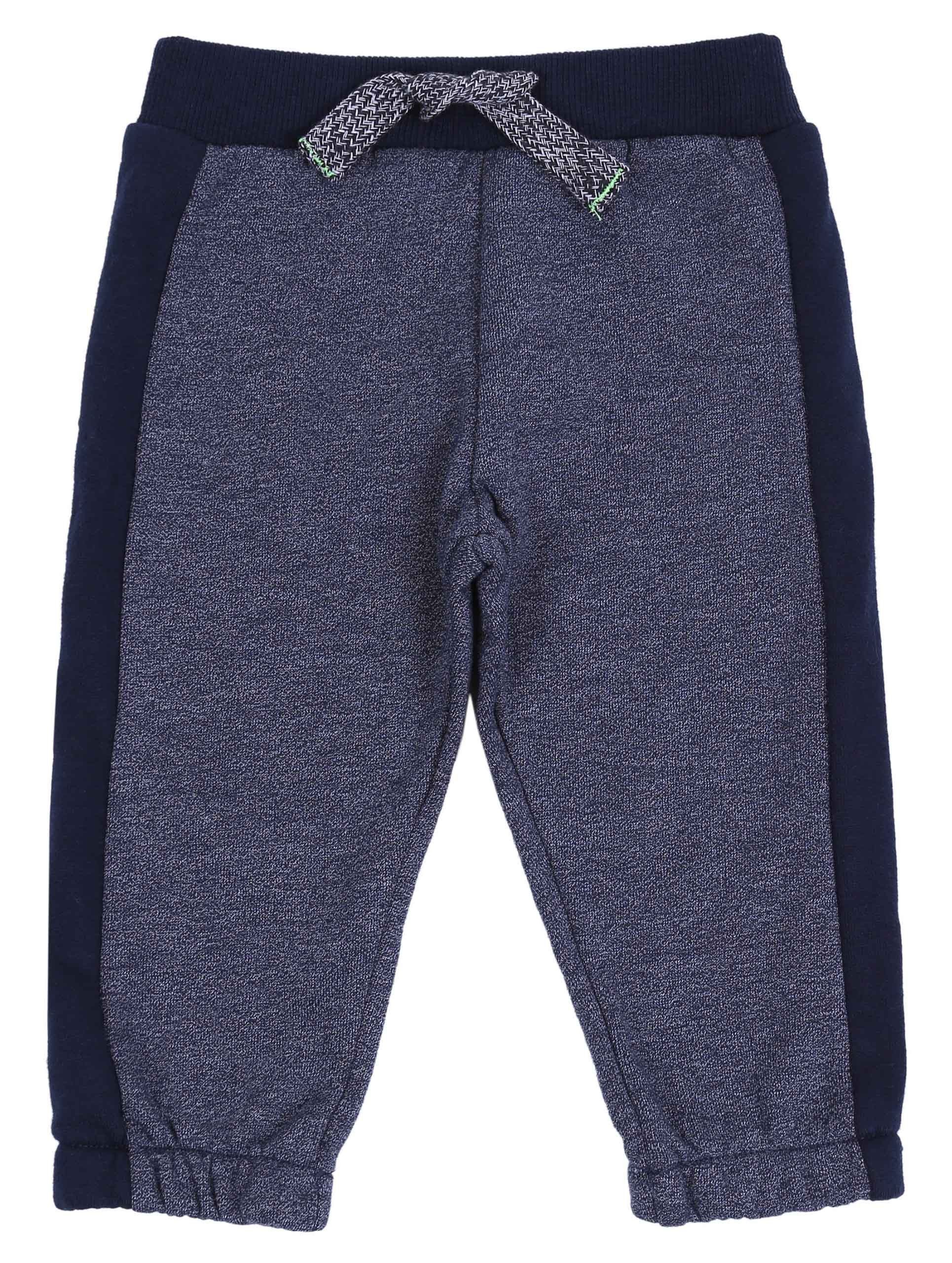 Granatowe spodnie dresowe