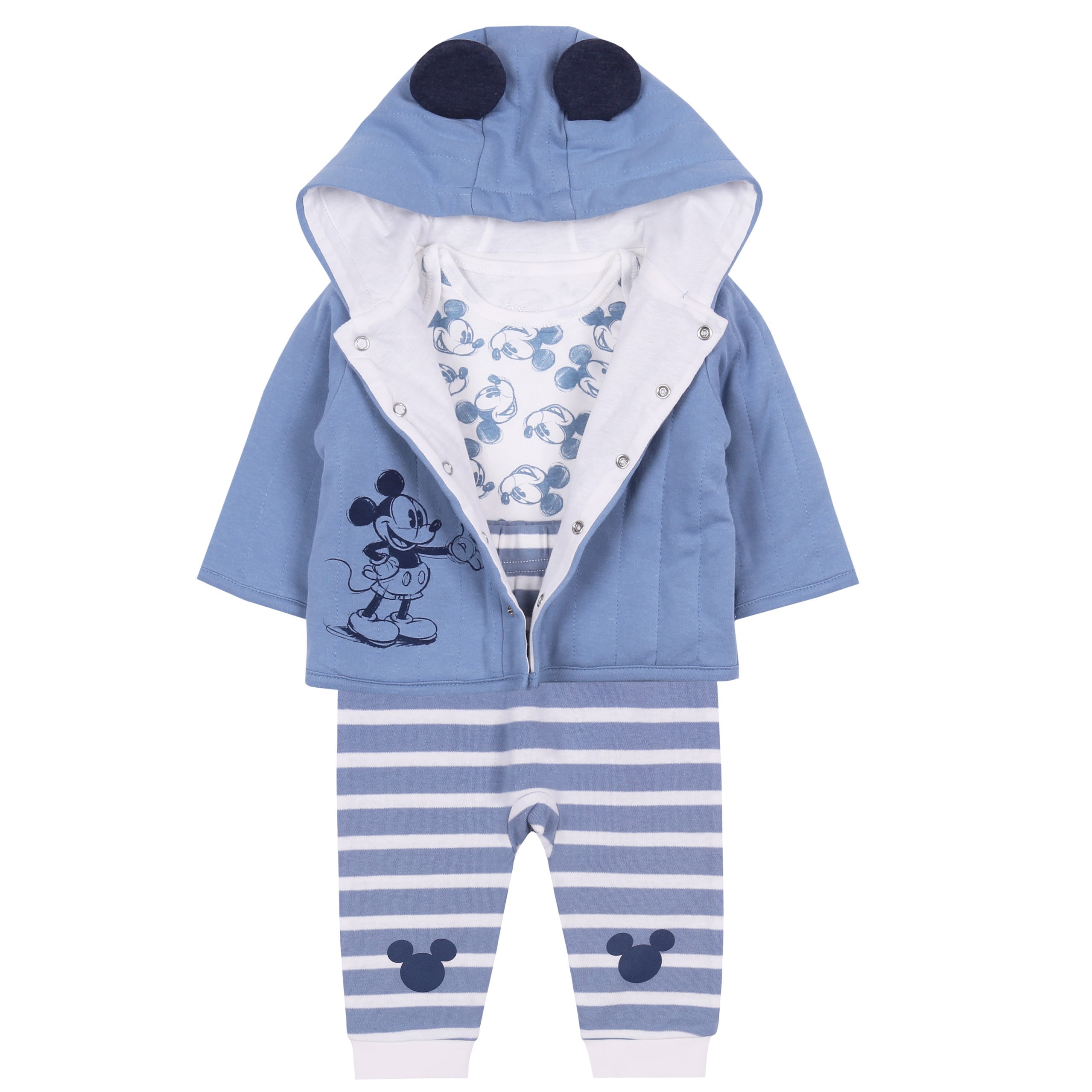 Niebiesko-biały zestaw...