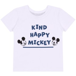 Dresowy komplet niemowlęcy z krótkimi spodenkami Myszka Mickey, OEKO-TEX