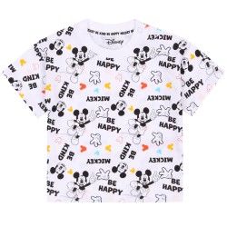 Niebieskie, niemowlęce ogrodniczki + koszulka Myszka Mickey DISNEY