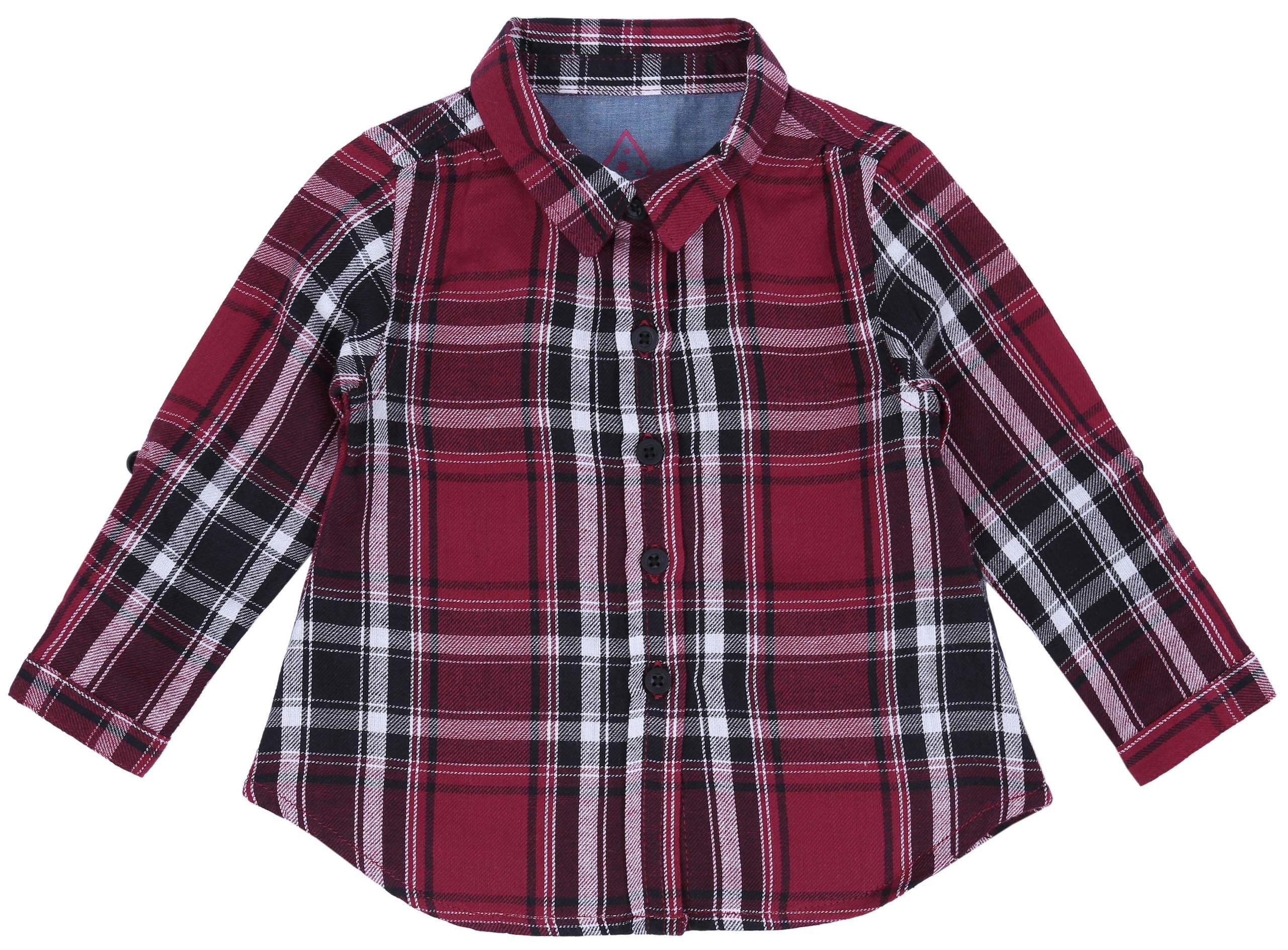 Koszula w czerwoną kratkę