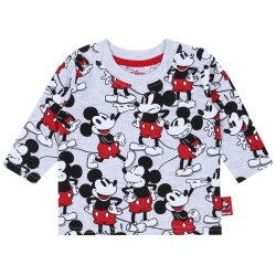 3x Szaro-czarna bluzka Myszka Mickey DISNEY