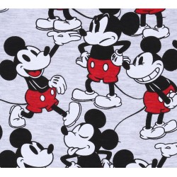 3x Szaro-czarna bluzka Myszka Mickey DISNEY