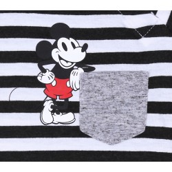 3x Szaro-czarna bluzka Myszka Mickey DISNEY