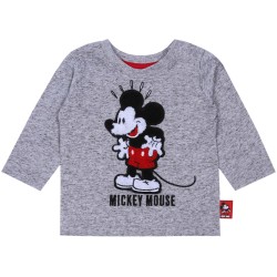 3x Szaro-czarna bluzka Myszka Mickey DISNEY