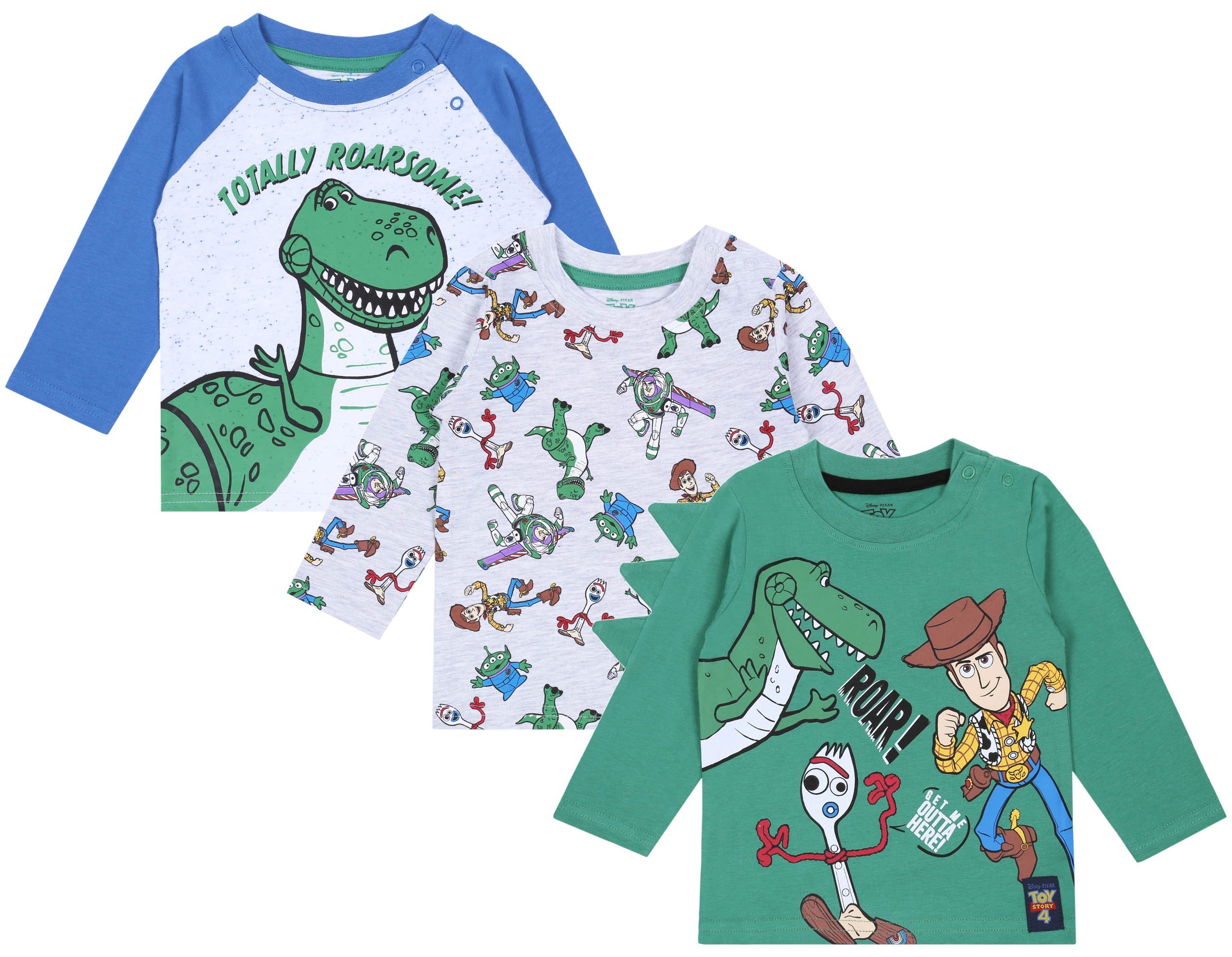 3x Zielono-szara bluzka...