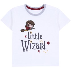 Dziecięcy zestaw letni T-shirt + krótkie spodenki LITTLE WIZARD Harry Potter