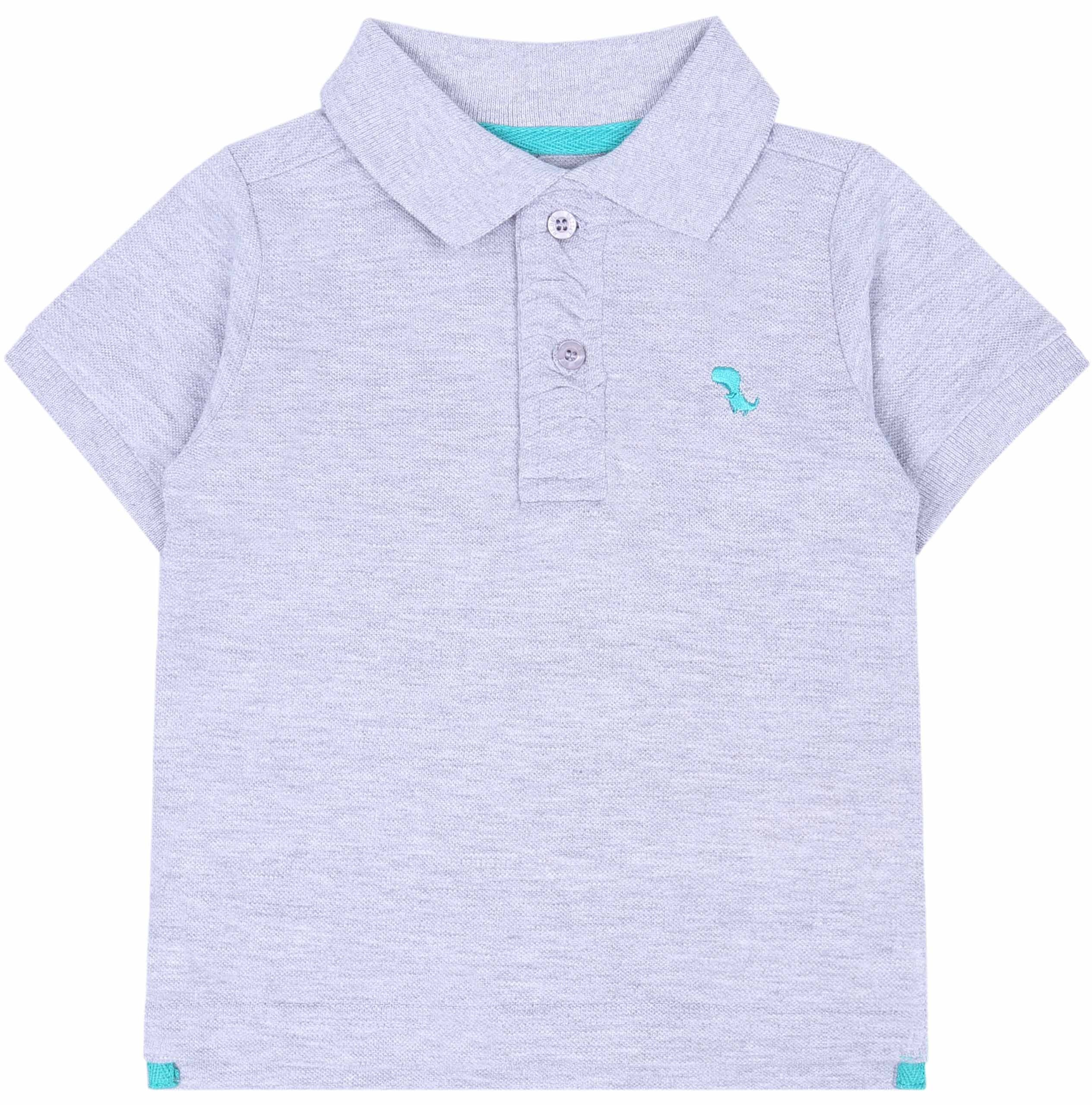 Szara koszulka POLO REBEL