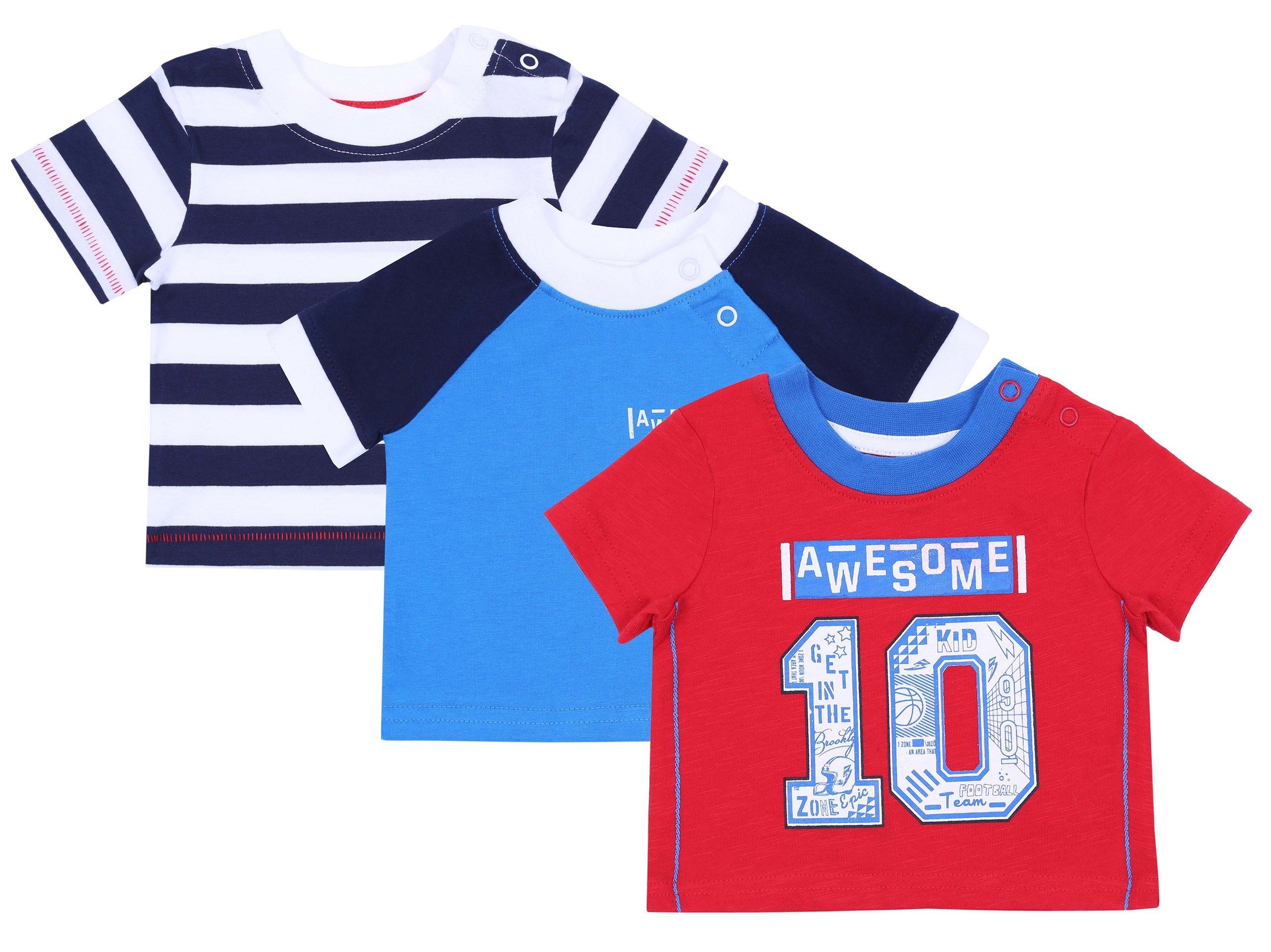 Komplet trzech koszulek z...