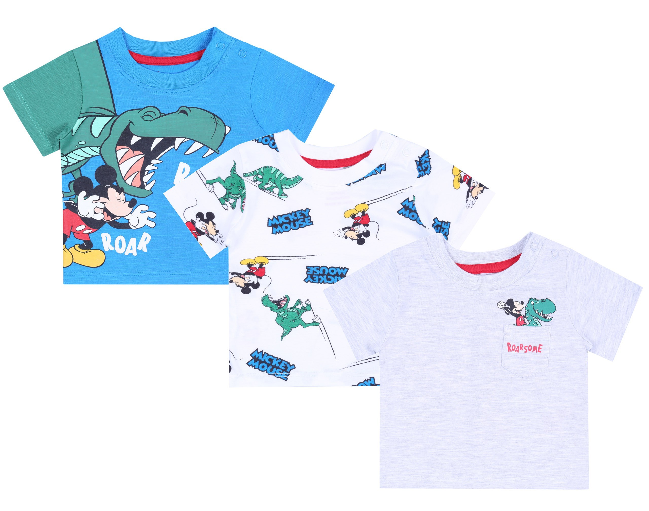 3x Biało - niebieskie...