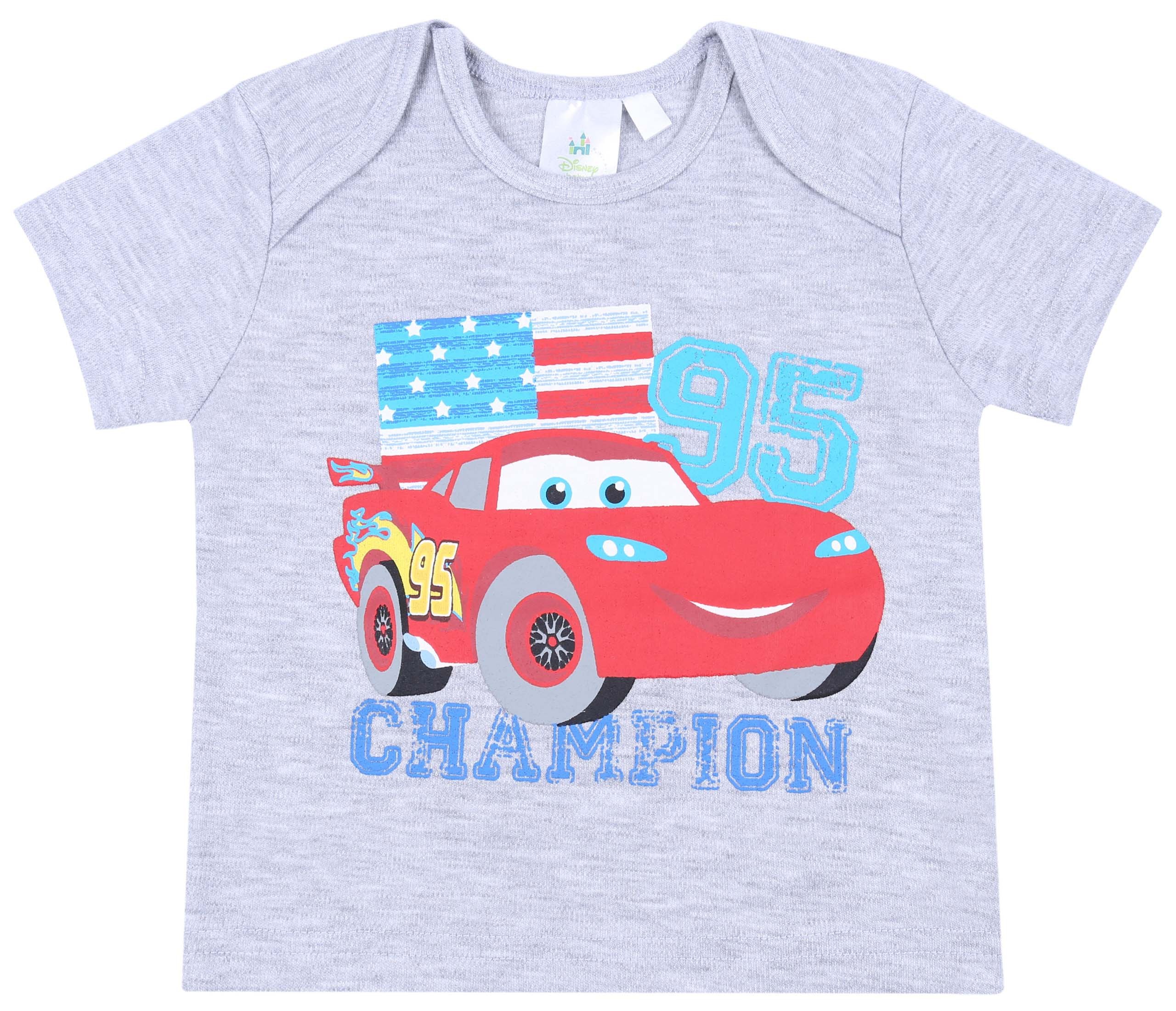 Szary t-shirt niemowlęcy...