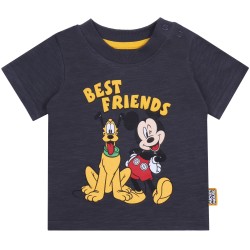 3x Szaro-biało-czerwone koszulki Myszka Mickey DISNEY